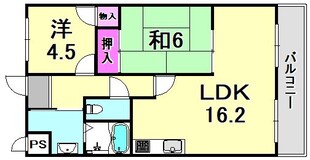 アーデンハウス菊谷の物件間取画像